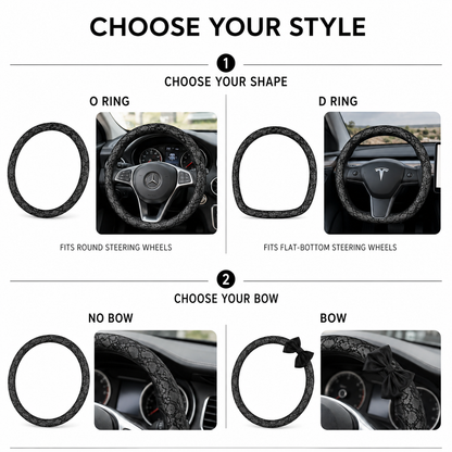 Lace Steering Wheel Cover