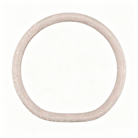 Blush pink lace steering wheel cover, D shape flat bottom, 15 inch