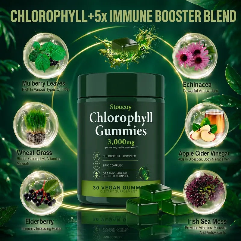 Chlorophyll Gummies Immune Support
