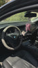 Lace Steering Wheel Cover 15-Inch with Bow-Knot Black